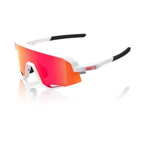 100% SLENDALE Matte White HiPER® Red Multilayer Mirror Lens