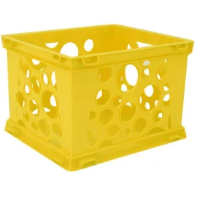 (12 Ea) Micro Crate Yellow