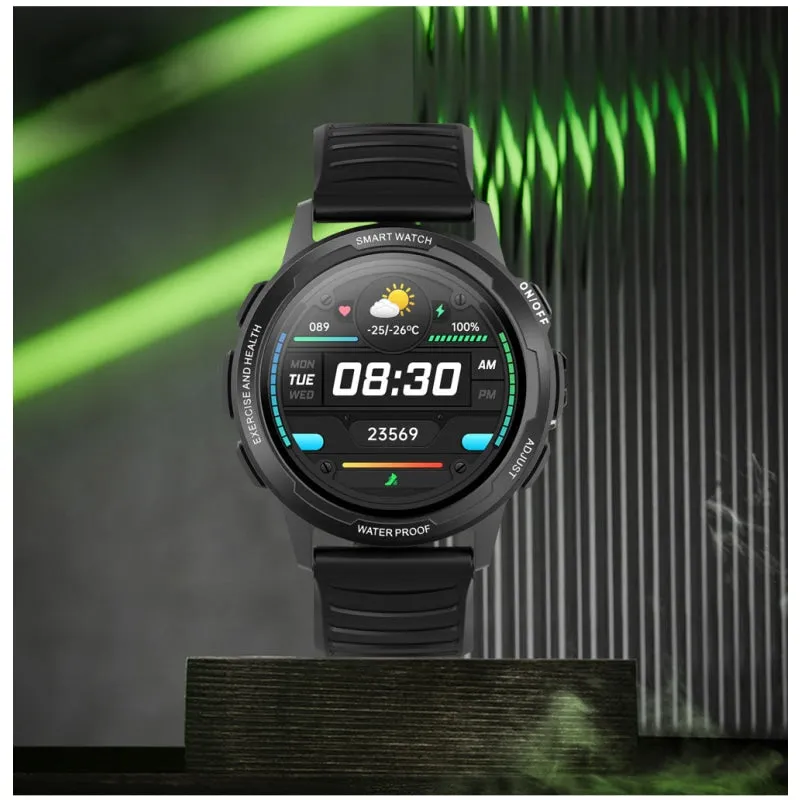 360*360 HD Sports Fitness Tracker Smart Watch with IP68 Waterproof