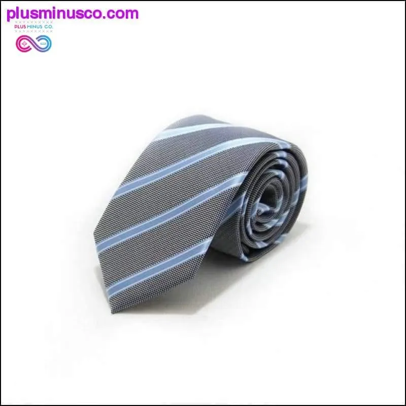 46 Color Sale 7CM Men Ties Polyester Stain Stripes Polka