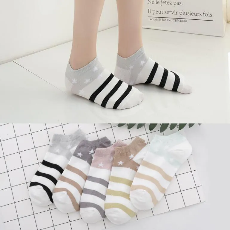 5 pairs Women's Short Socks