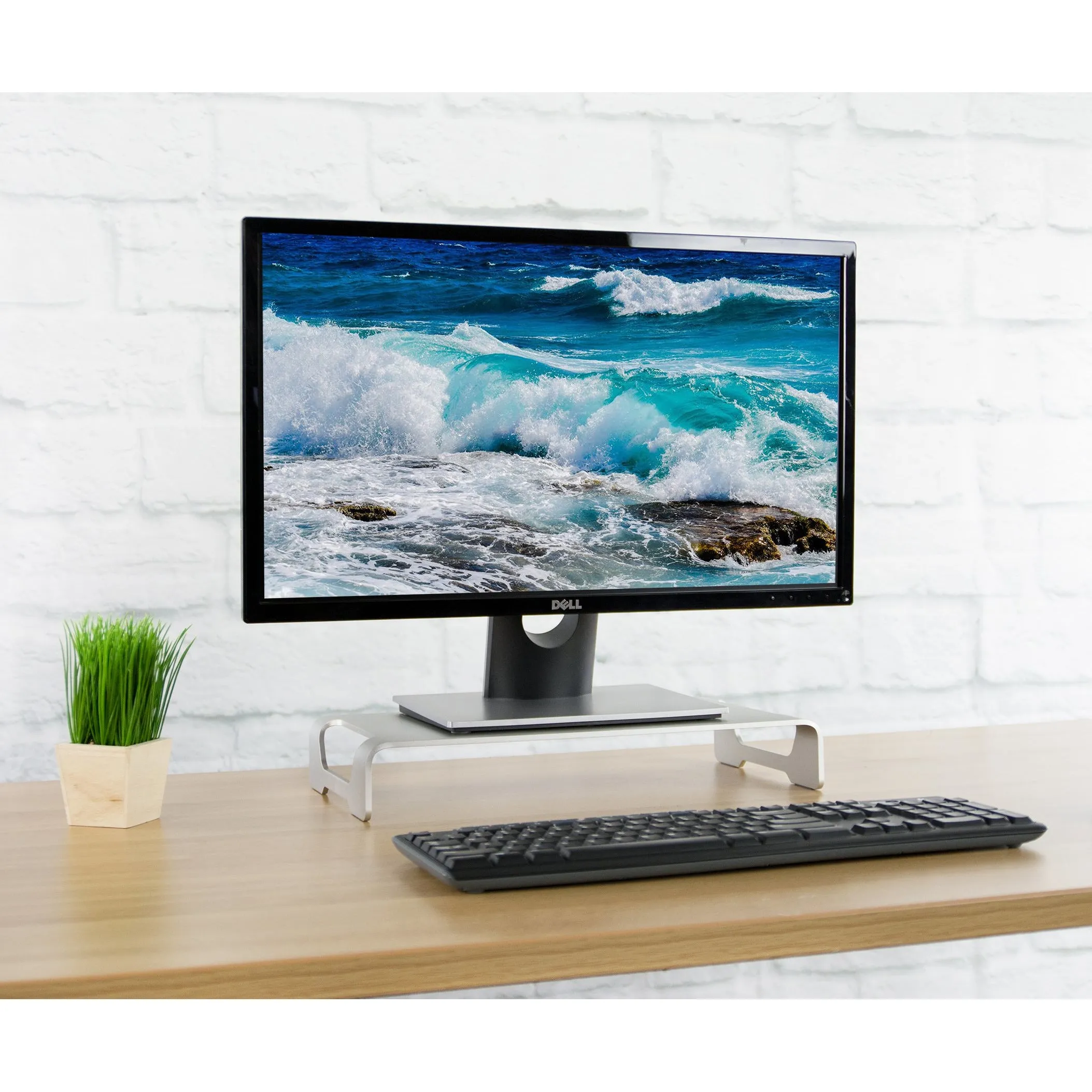 Aluminum Monitor Riser (16")