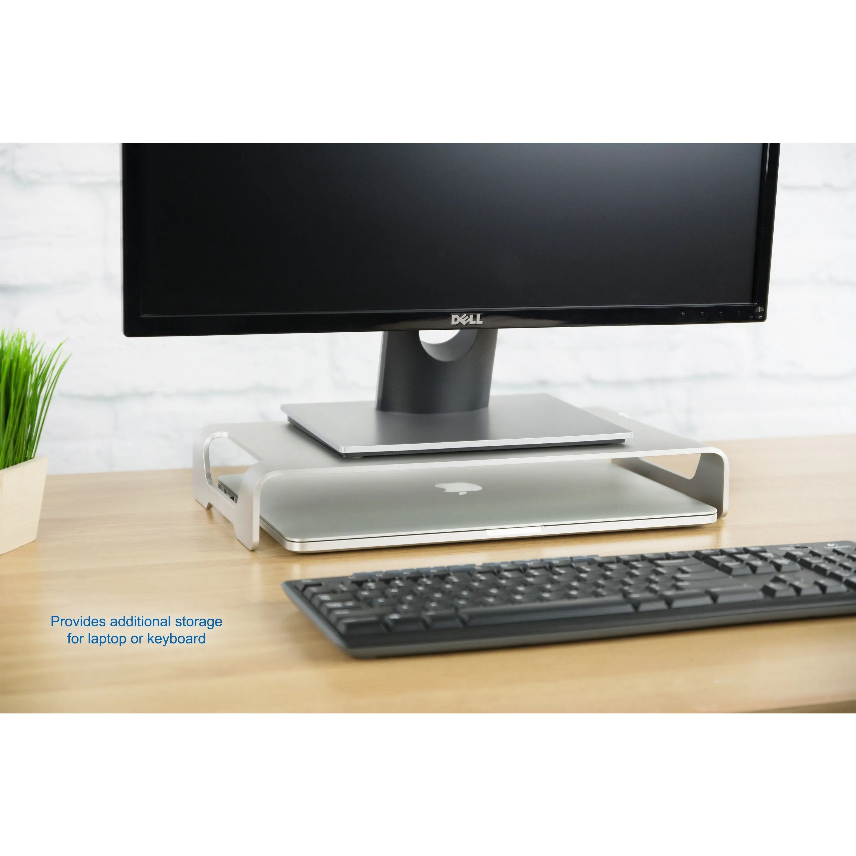 Aluminum Monitor Riser (16")