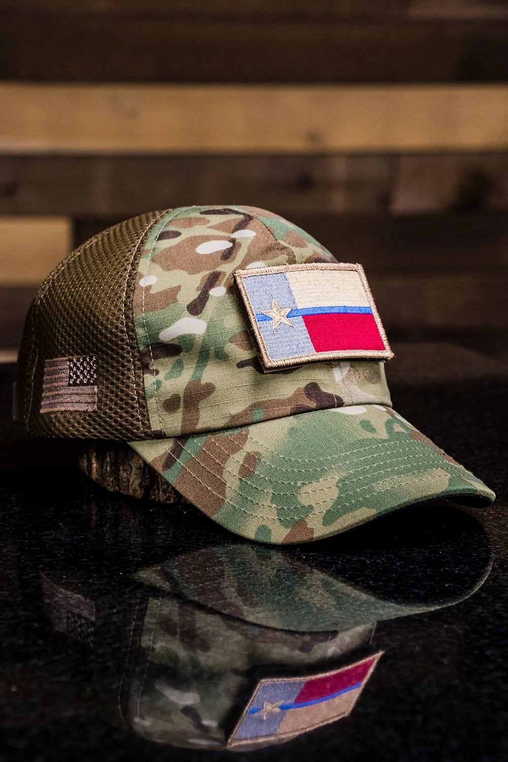 American Made Mesh Back Hat with Patch