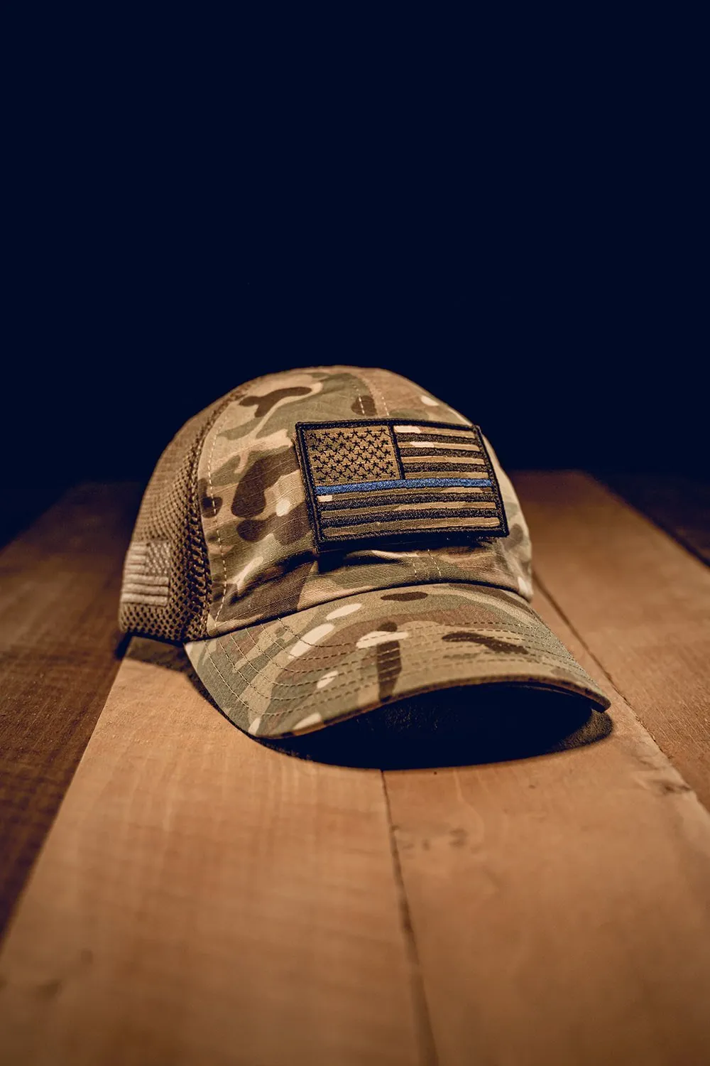 American Made Mesh Back Hat with Patch