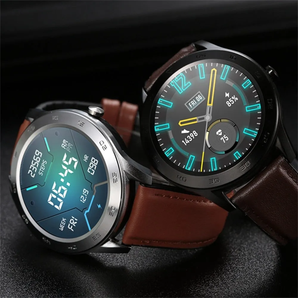 Android-IOS Touch Screen Waterproof Smartwatch with ECG PPG