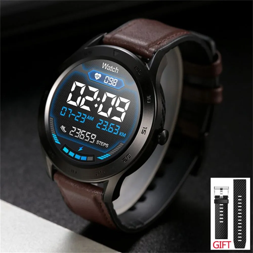 Android-IOS Touch Screen Waterproof Smartwatch with ECG PPG