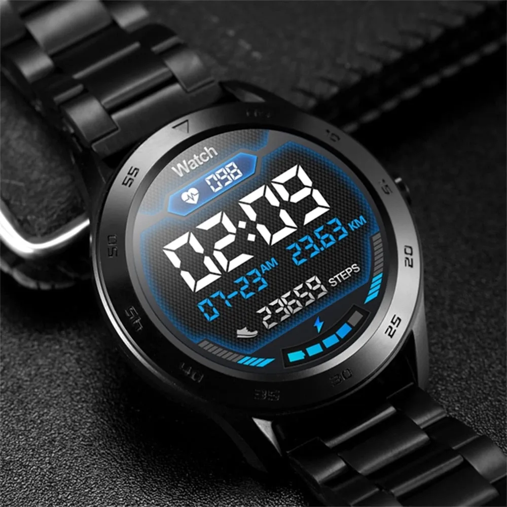 Android-IOS Touch Screen Waterproof Smartwatch with ECG PPG