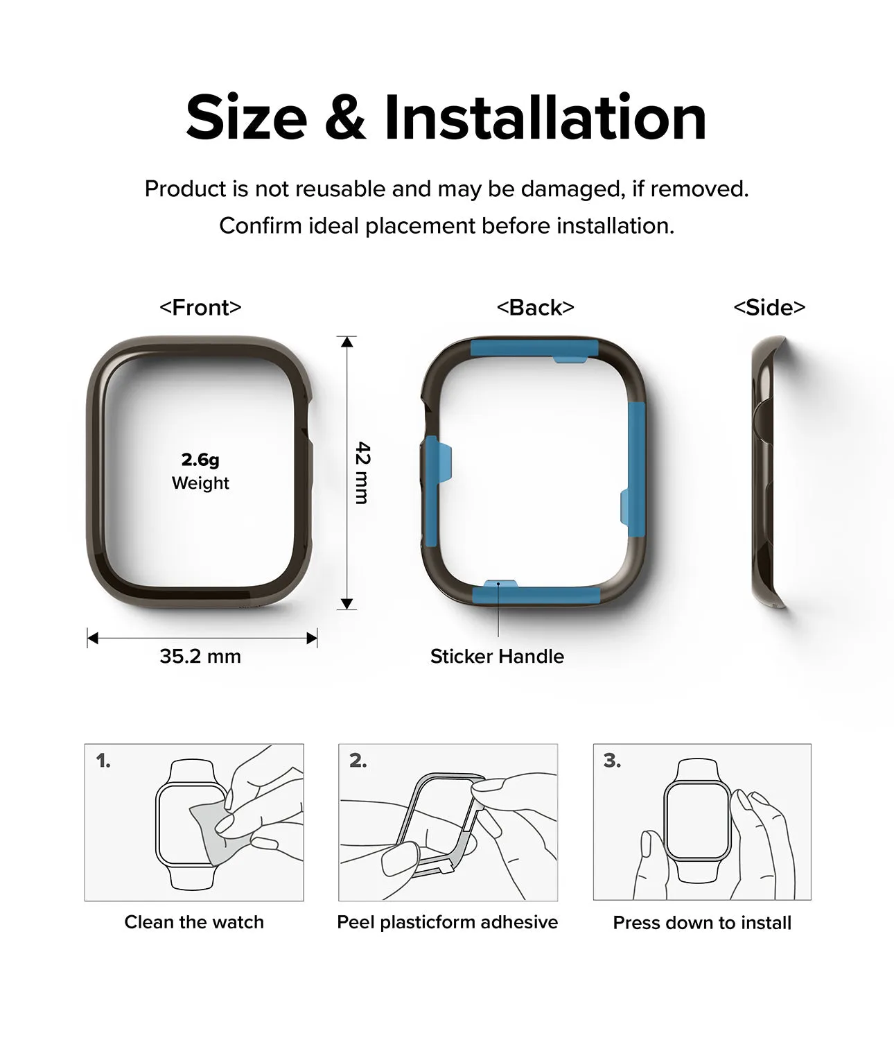 Apple Watch Series (41mm) | Bezel Styling