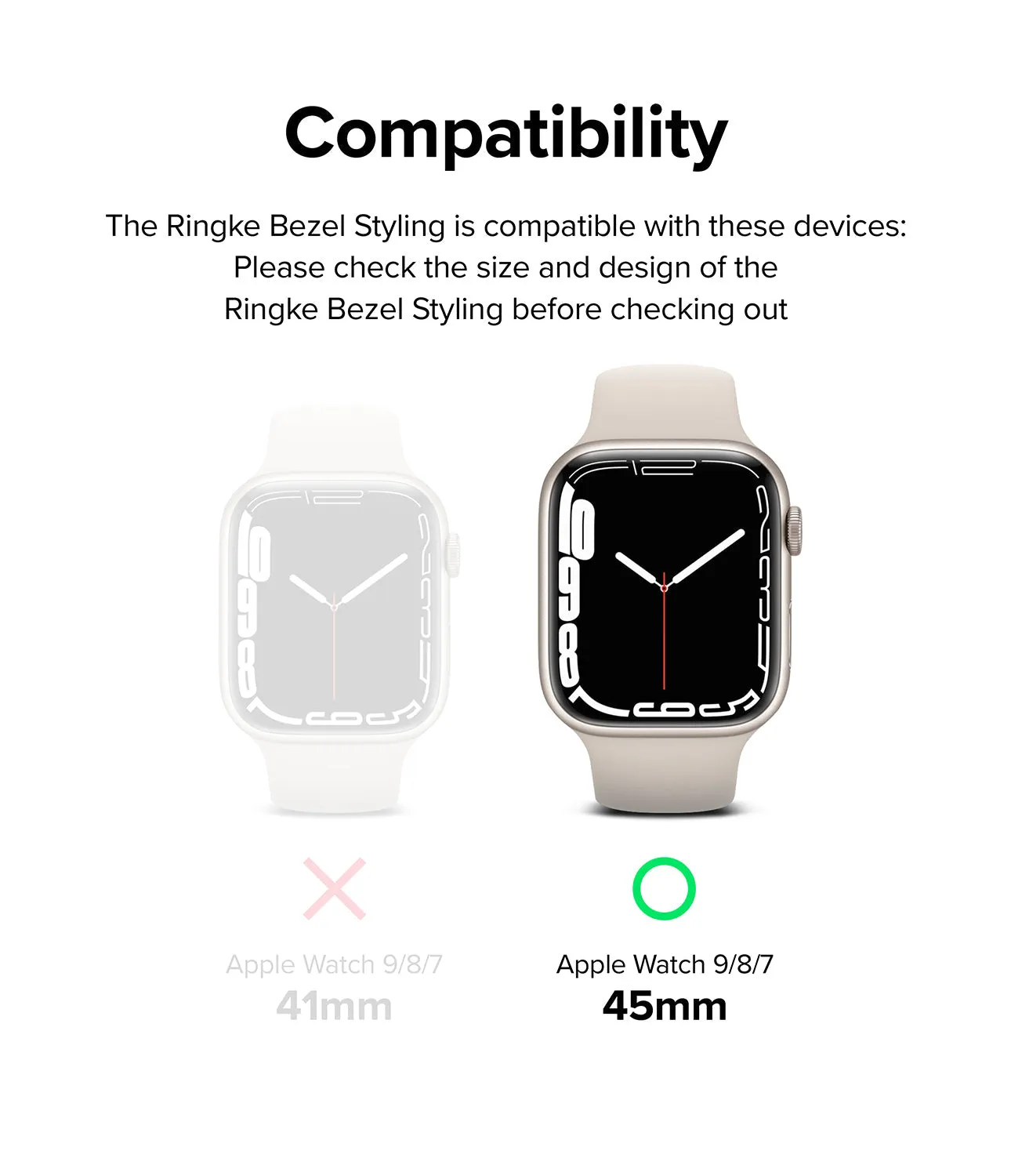 Apple Watch Series (45mm) | Bezel Styling