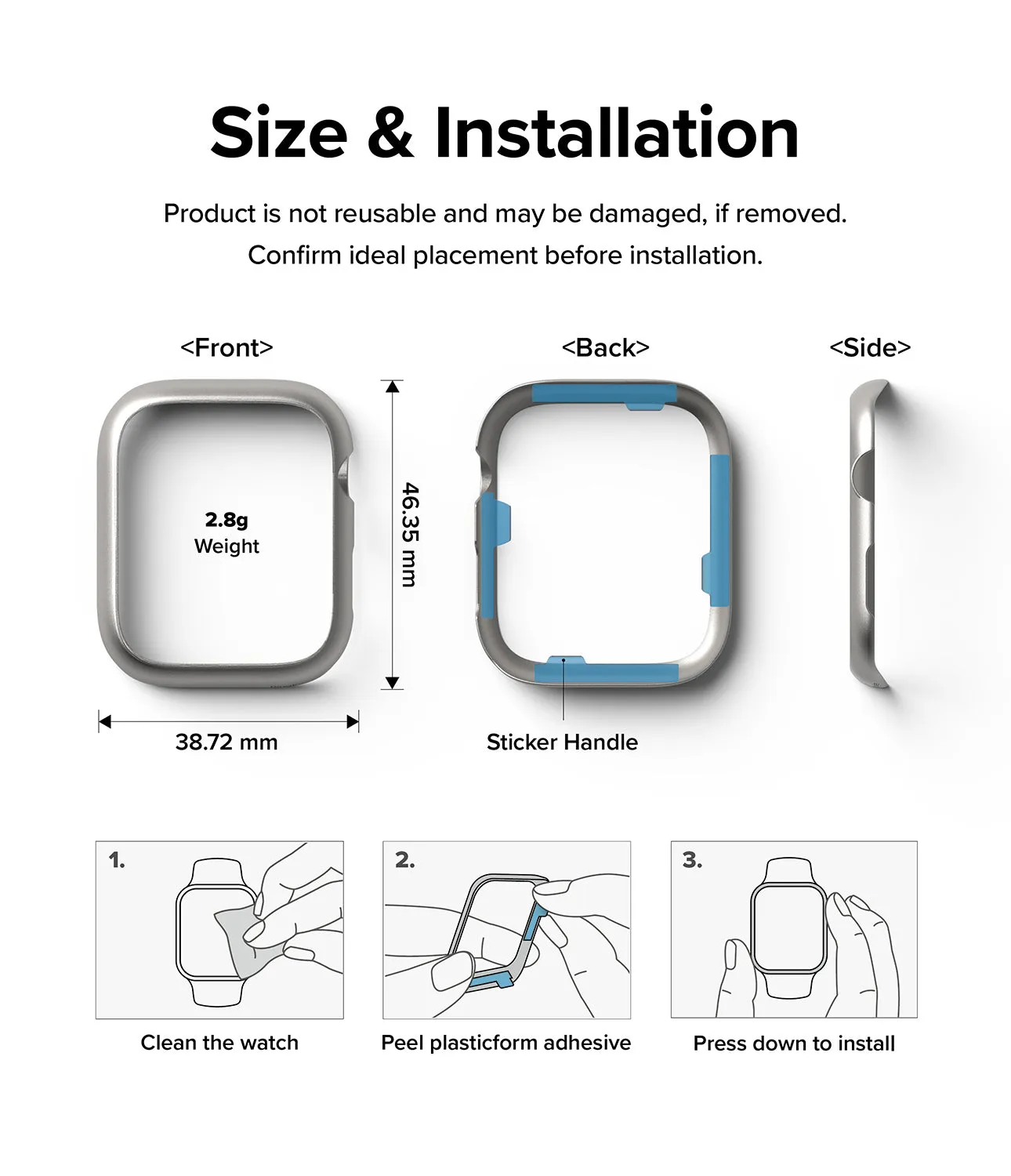 Apple Watch Series (45mm) | Bezel Styling