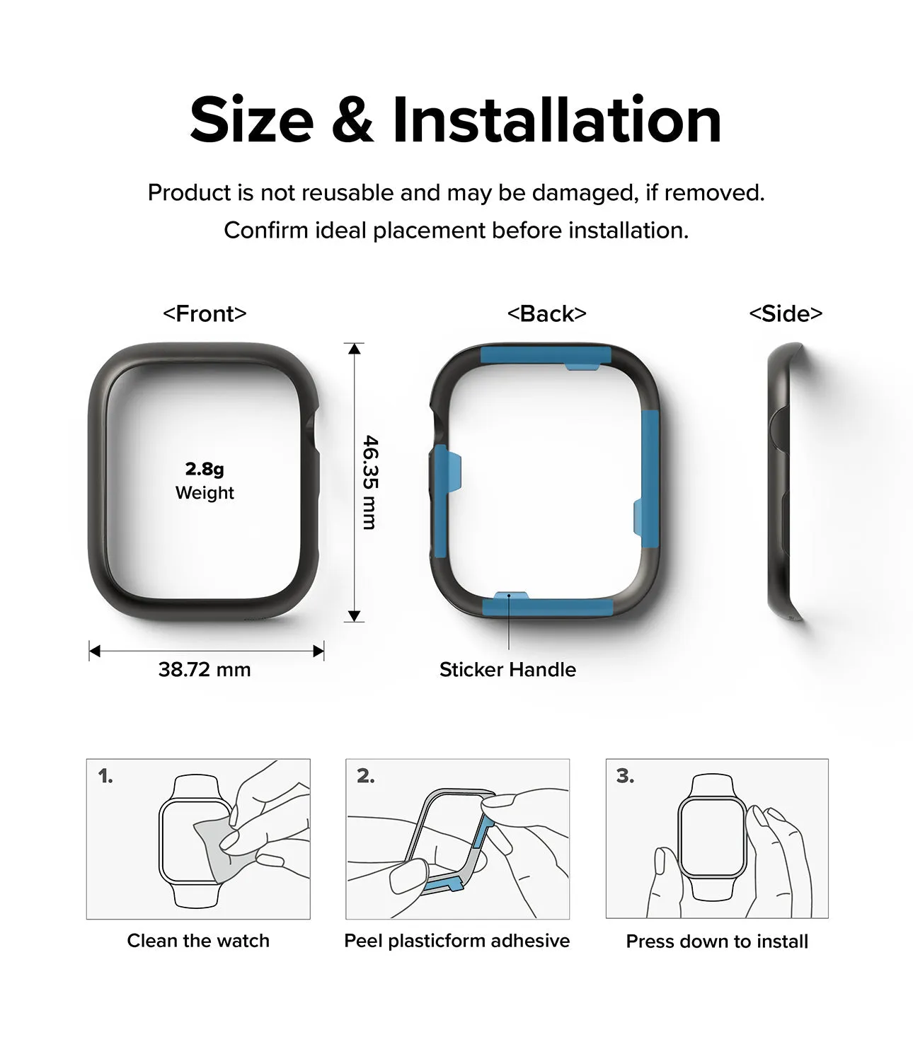 Apple Watch Series (45mm) | Bezel Styling