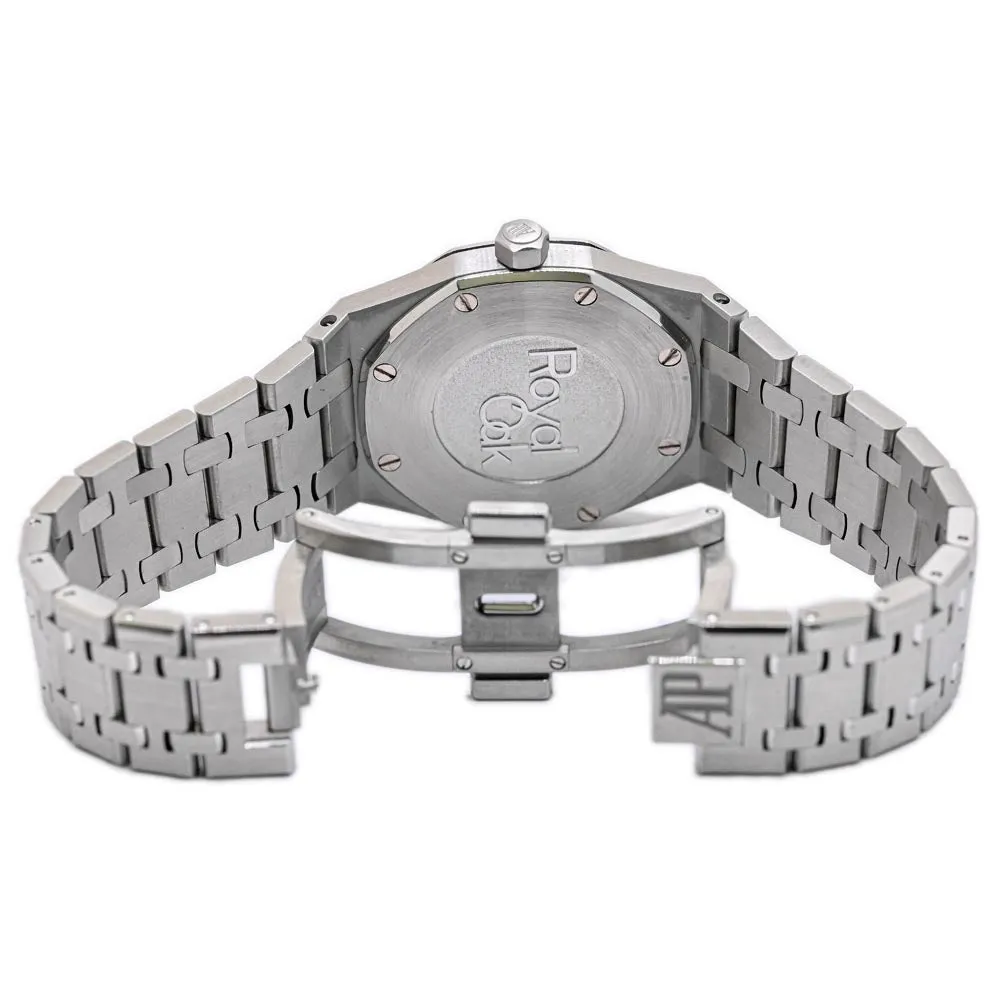 Audemars Piguet Ladies Royal Oak Stainless Steel 33mm Black Stick Dial Watch Reference #: 67650ST.OO.1261ST.01