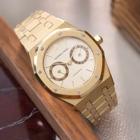 Cream Dial Audemars Piguet Royal Oak Day-Date 25572BA Owl - Enhanced Title for E-Commerce Listing