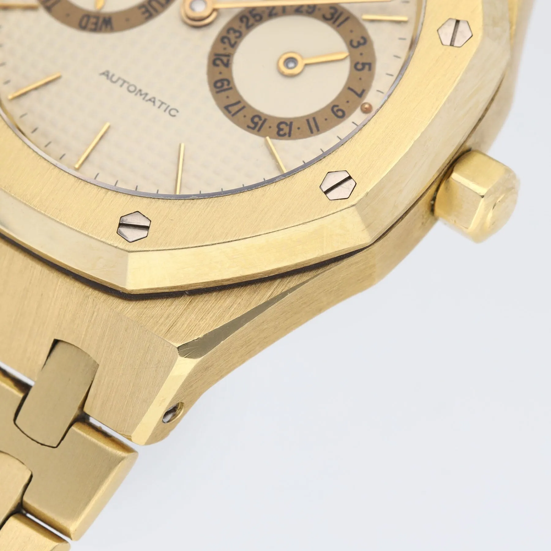 Cream Dial Audemars Piguet Royal Oak Day-Date 25572BA Owl - Enhanced Title for E-Commerce Listing