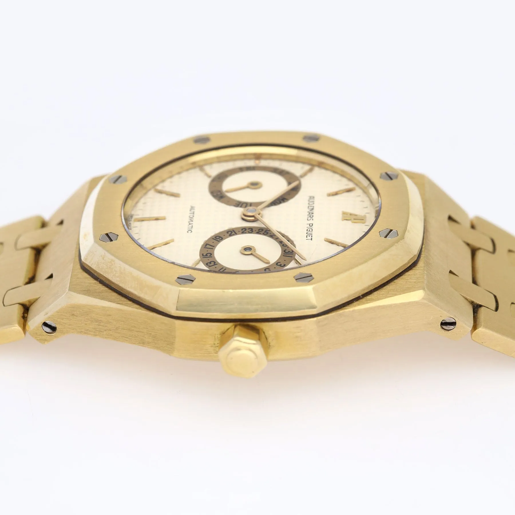 Cream Dial Audemars Piguet Royal Oak Day-Date 25572BA Owl - Enhanced Title for E-Commerce Listing