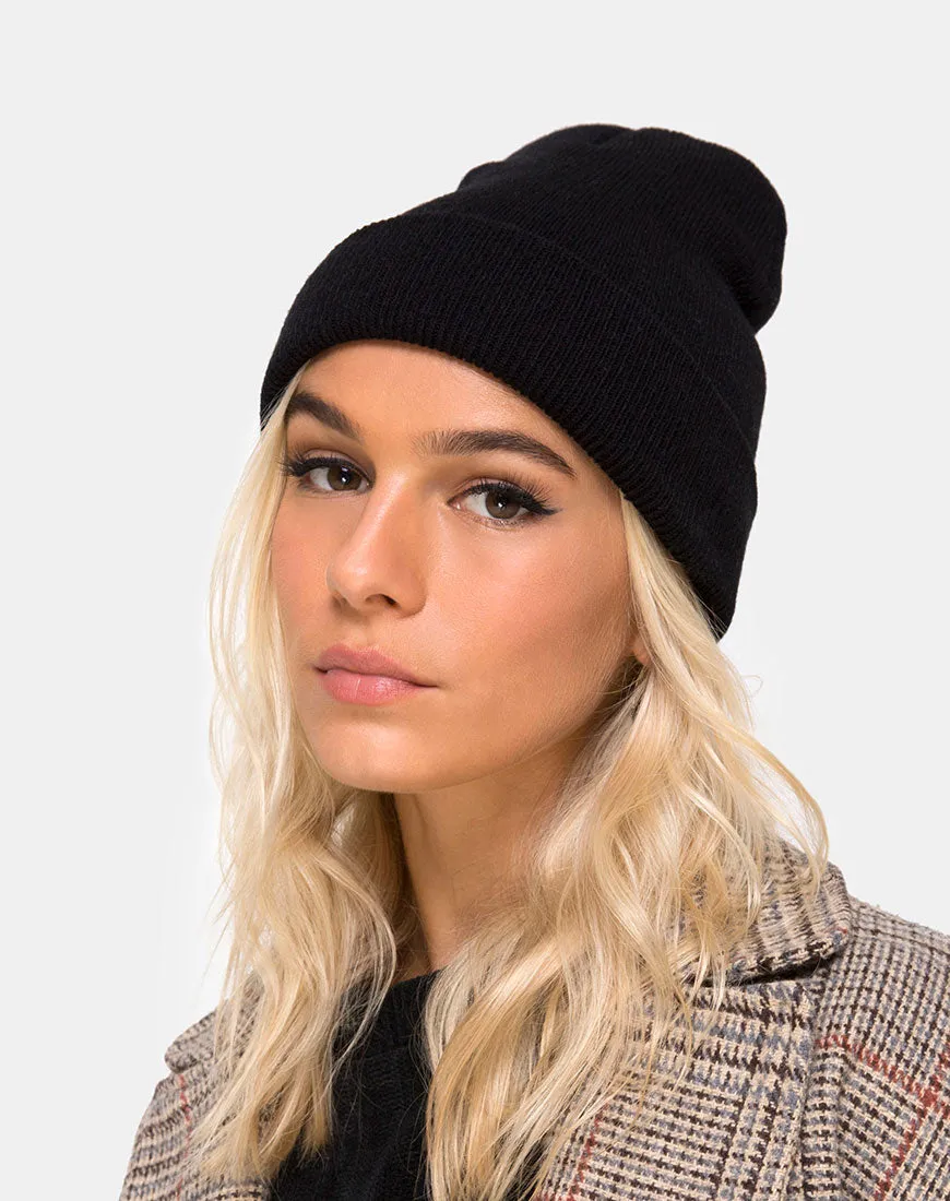 Beanie Hat in Black