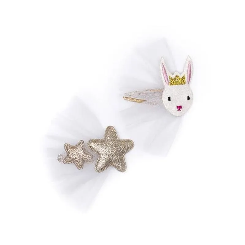 Billy Loves Audrey - Ballet Bunny Star Clip Duo