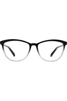 Black and Clear Reading Glasses