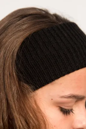 Black Knit Headband