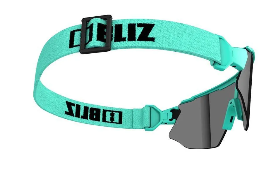 Bliz Black Sport Sunglasses (Blue Multi)