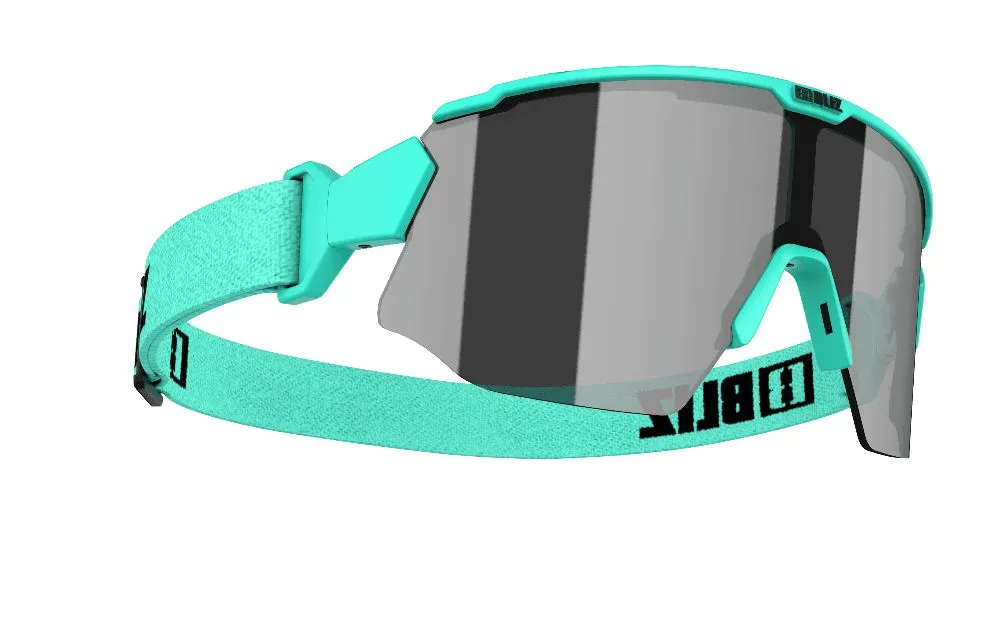 Bliz Black Sport Sunglasses (Blue Multi)