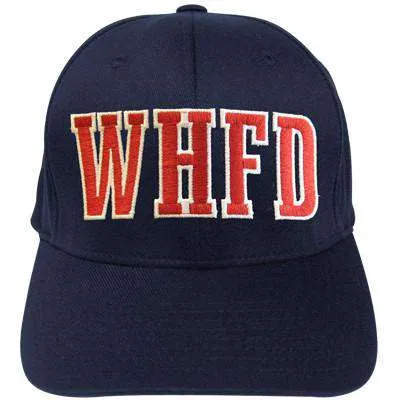 Block Letter Design, Fire Department Flex-fit Hat