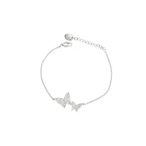 Butterfly Cubic Zirconia  Bracelet