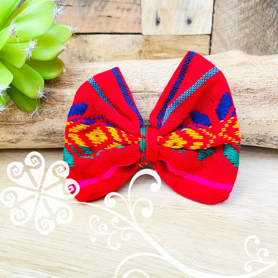 Cambray Hair Bow Clips