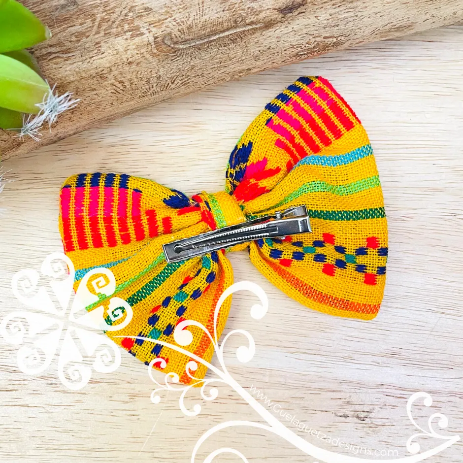 Cambray Hair Bow Clips