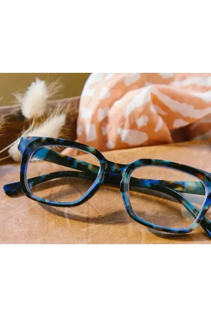 Cobalt Bowie Tortoise Multi Reading Glasses