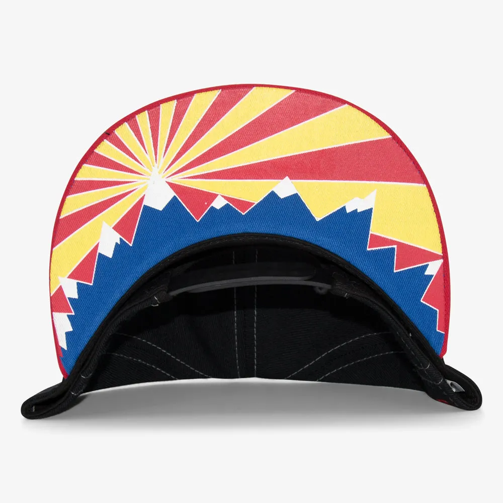 Colorado Sunset Views Flatbill Snapback Hat