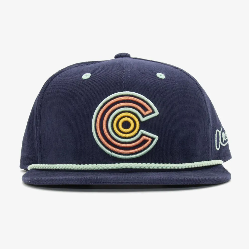 Corduroy Colorado Maze Snapback Hat