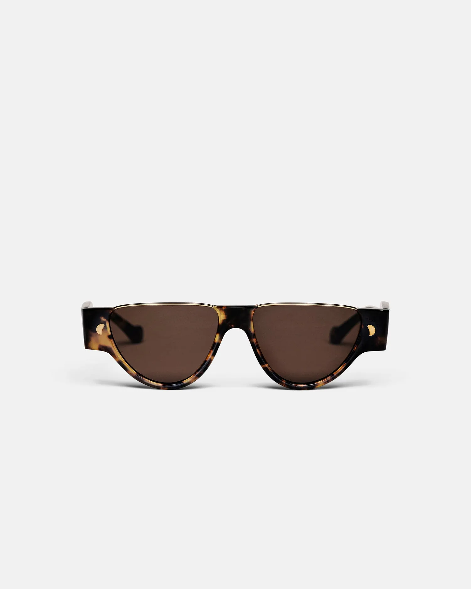 Daylin - Bio-Plastic Triangular Sunglasses - Dark Amber