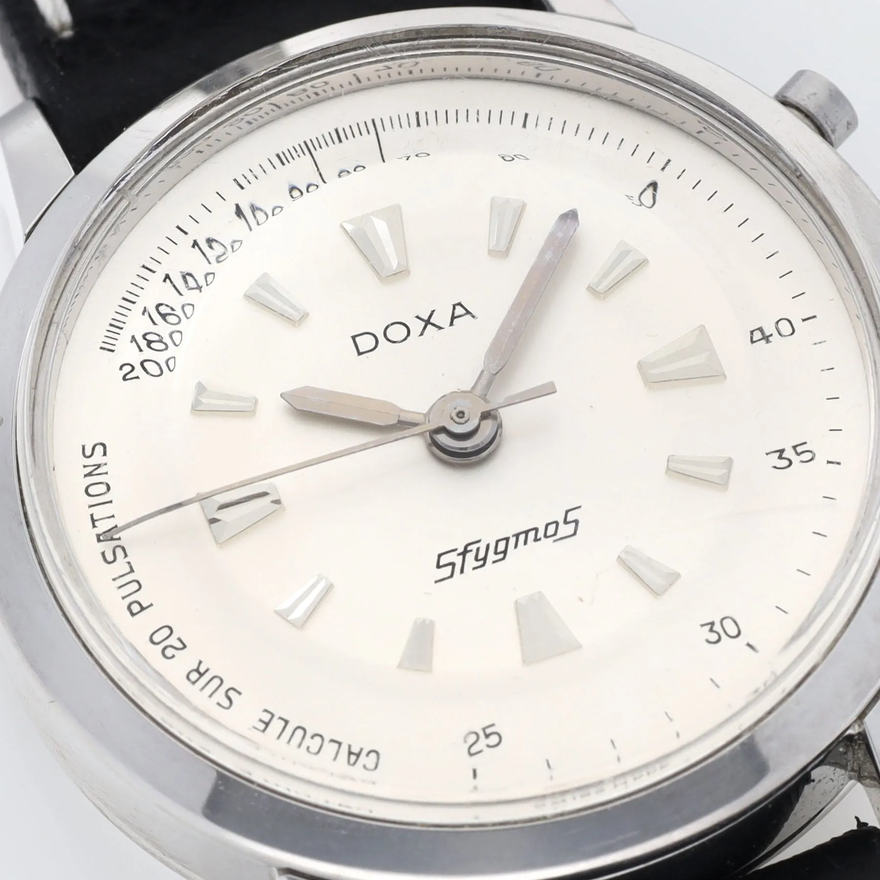 Doxa Sfygmos Pulsometer Mono Pusher Chronograph