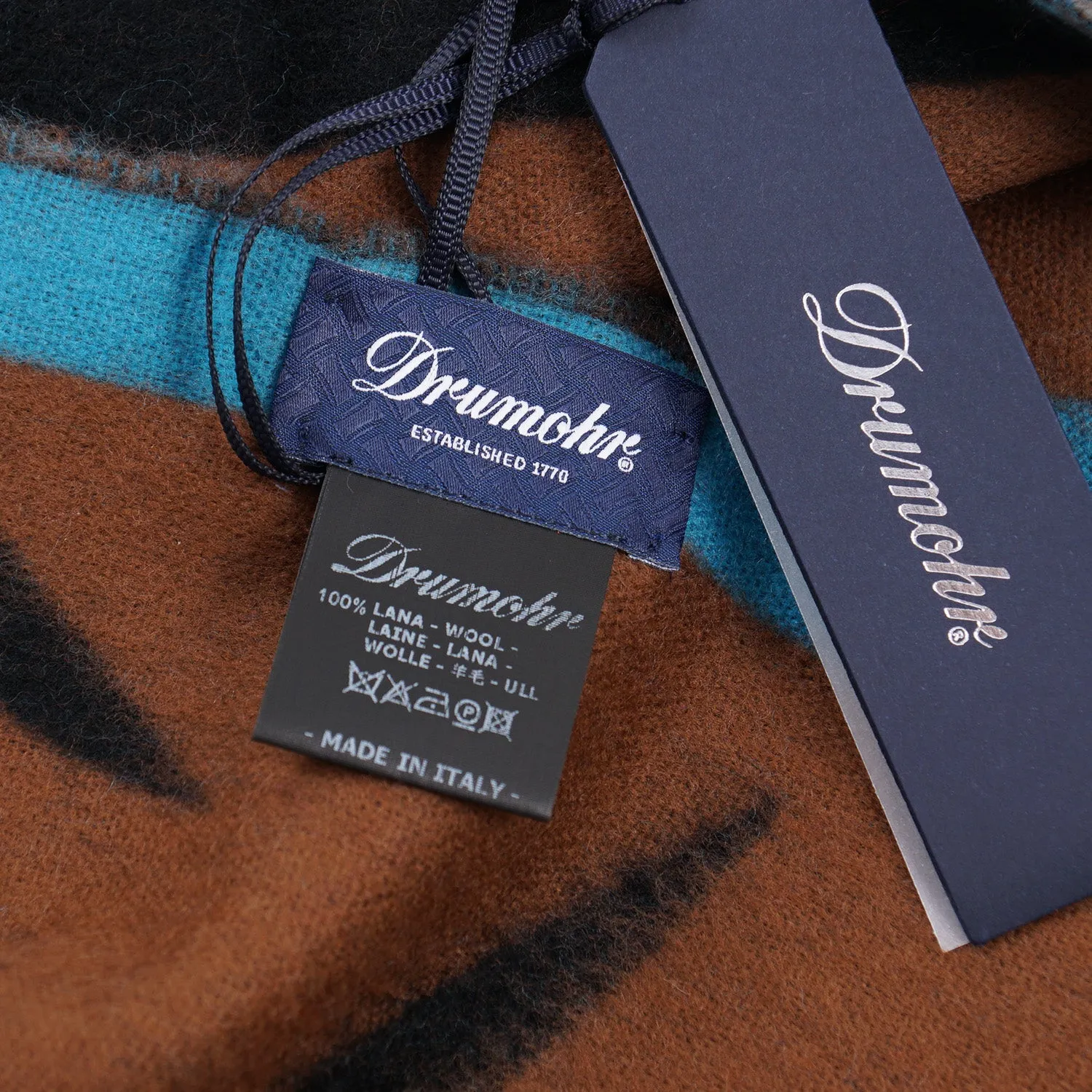 Drumohr Soft Brushed Wool Scarf