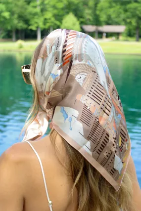 Eat Pray Love Satin Scarf