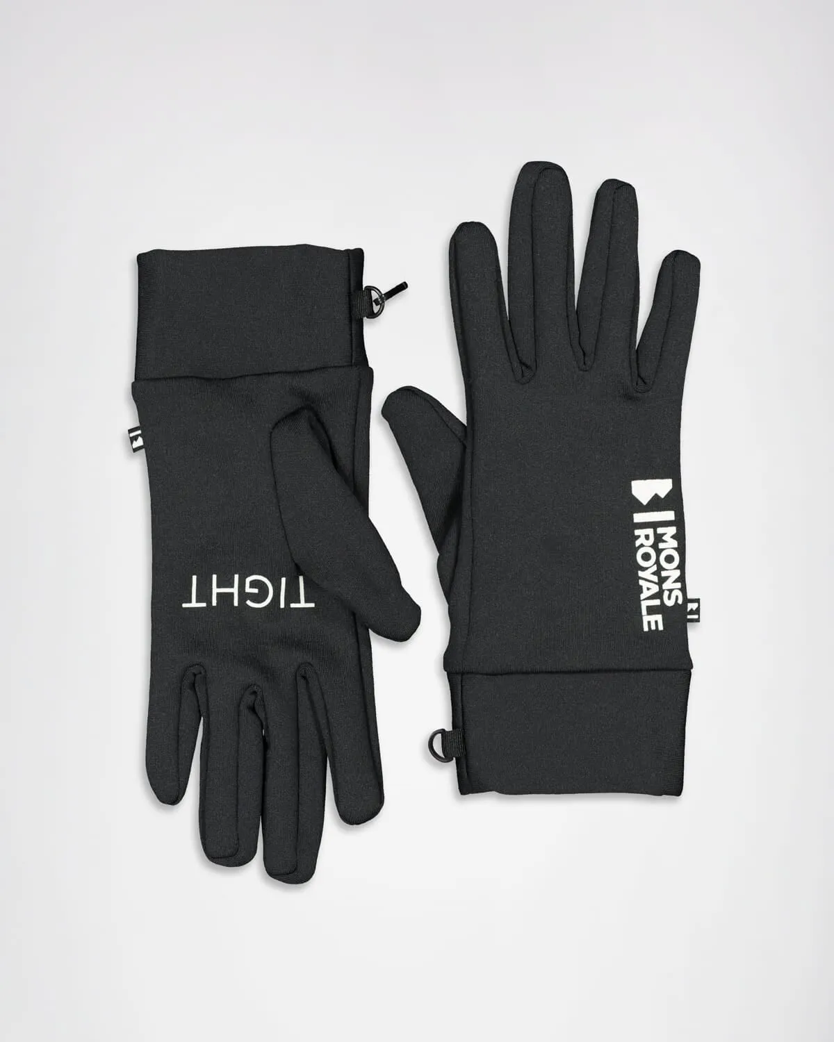 Elevation Merino Fleece Gloves - Black