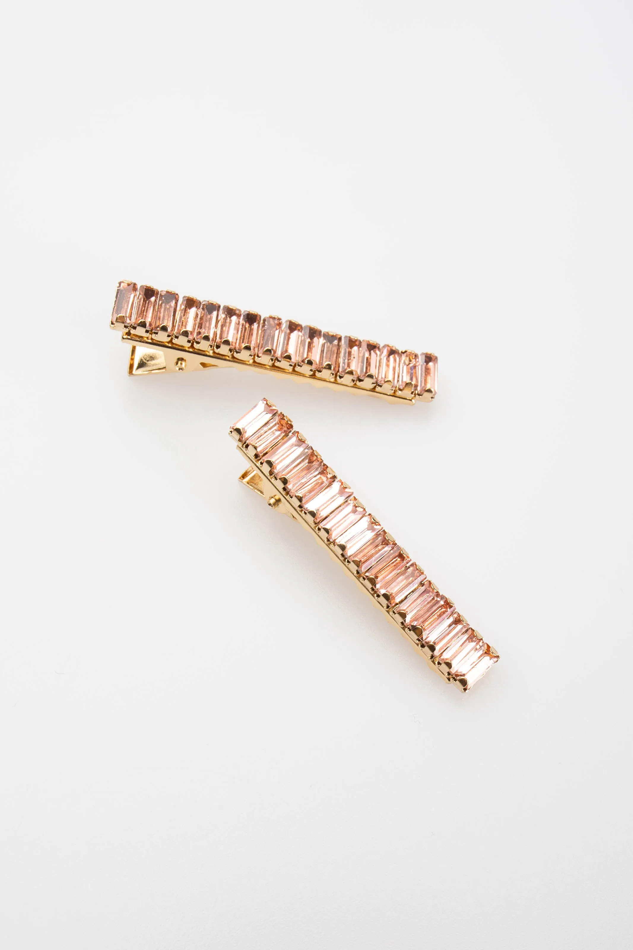 Elyse Crystal Clip Pair