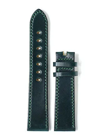 Evant Hunter Green Shell Cordovan Leather Strap