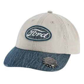 Ford Logo Vintage Bottle Cap Hat