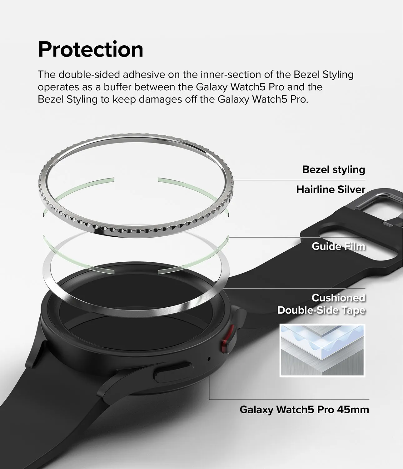 Galaxy Watch 5 Pro 45mm | Bezel Styling