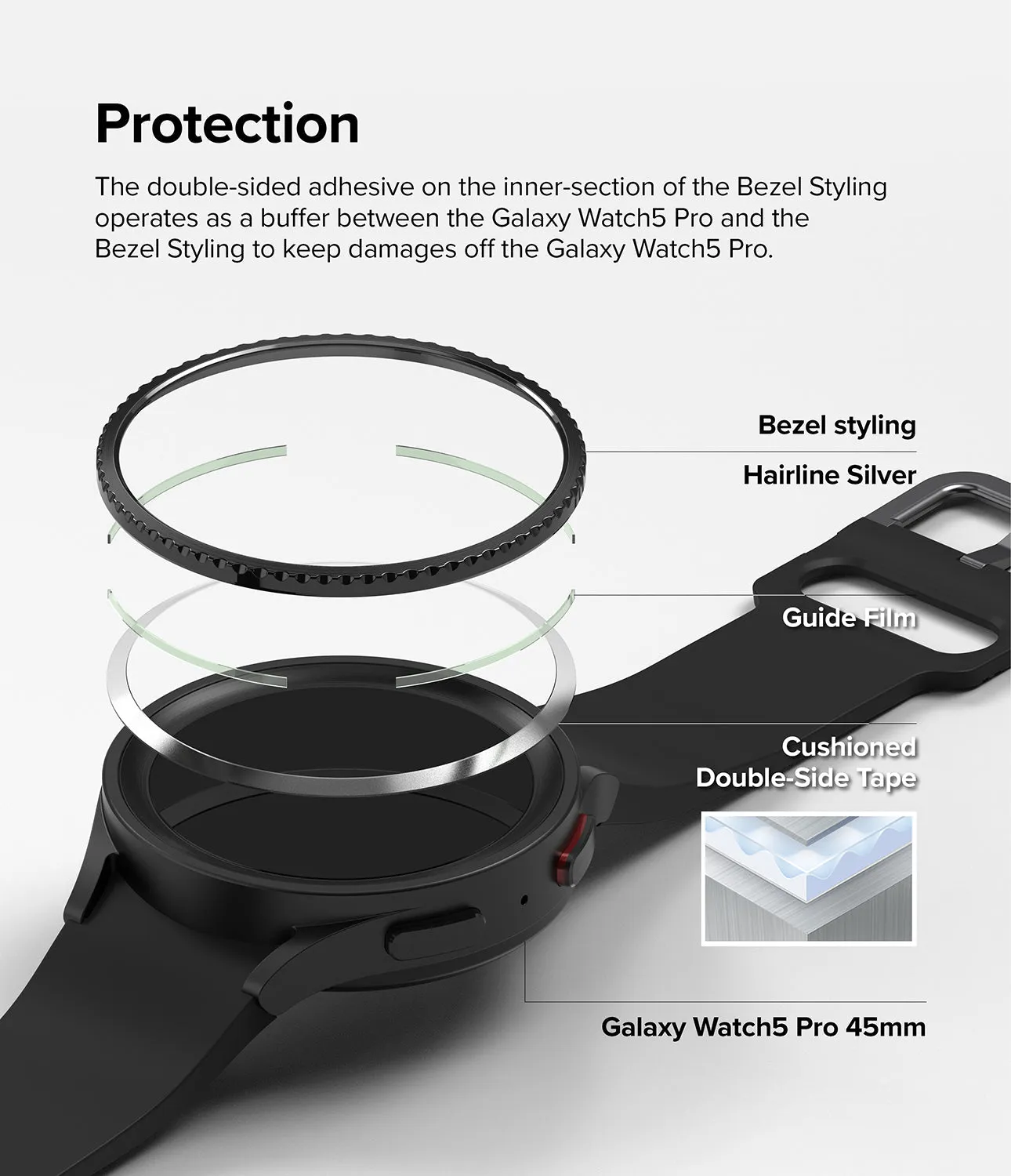 Galaxy Watch 5 Pro 45mm | Bezel Styling