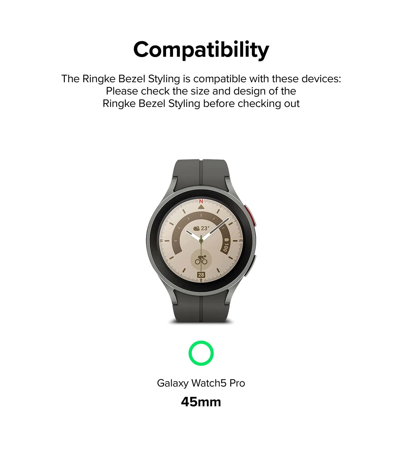 Galaxy Watch 5 Pro 45mm | Bezel Styling