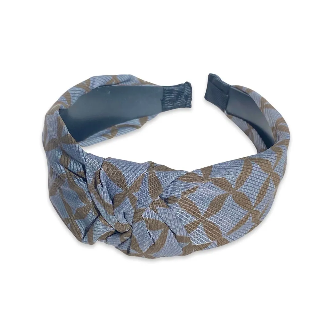 Geometric Knot Wide Headband