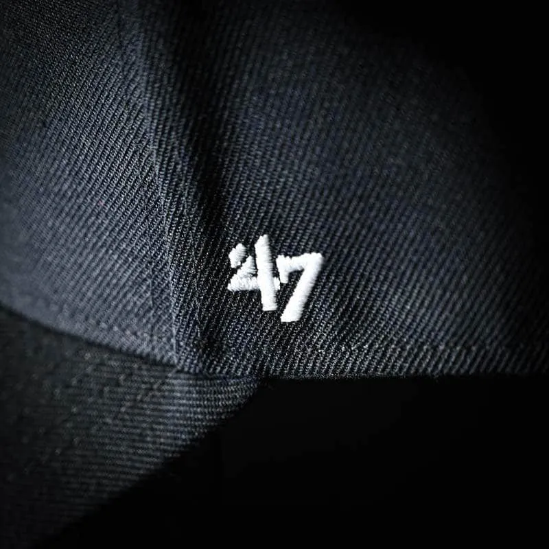 Gold Presidents P X '47 Brand MVP Hat - Black