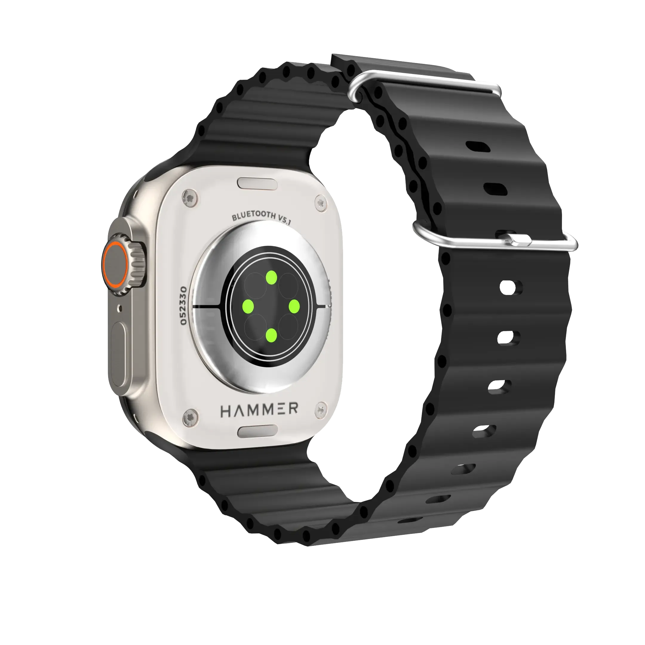 Hammer Active 2.0 Ultra with 1.95 inches Biggest Display Bluetooth Calling Smartwatch