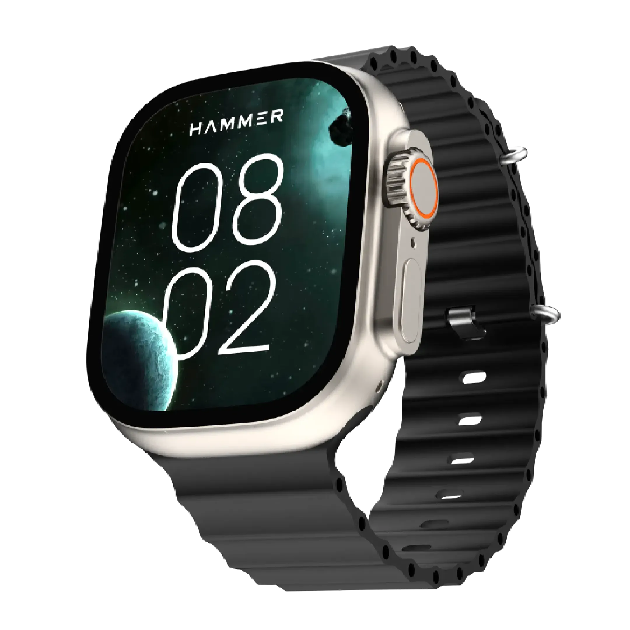 Hammer Active 2.0 Ultra with 1.95 inches Biggest Display Bluetooth Calling Smartwatch