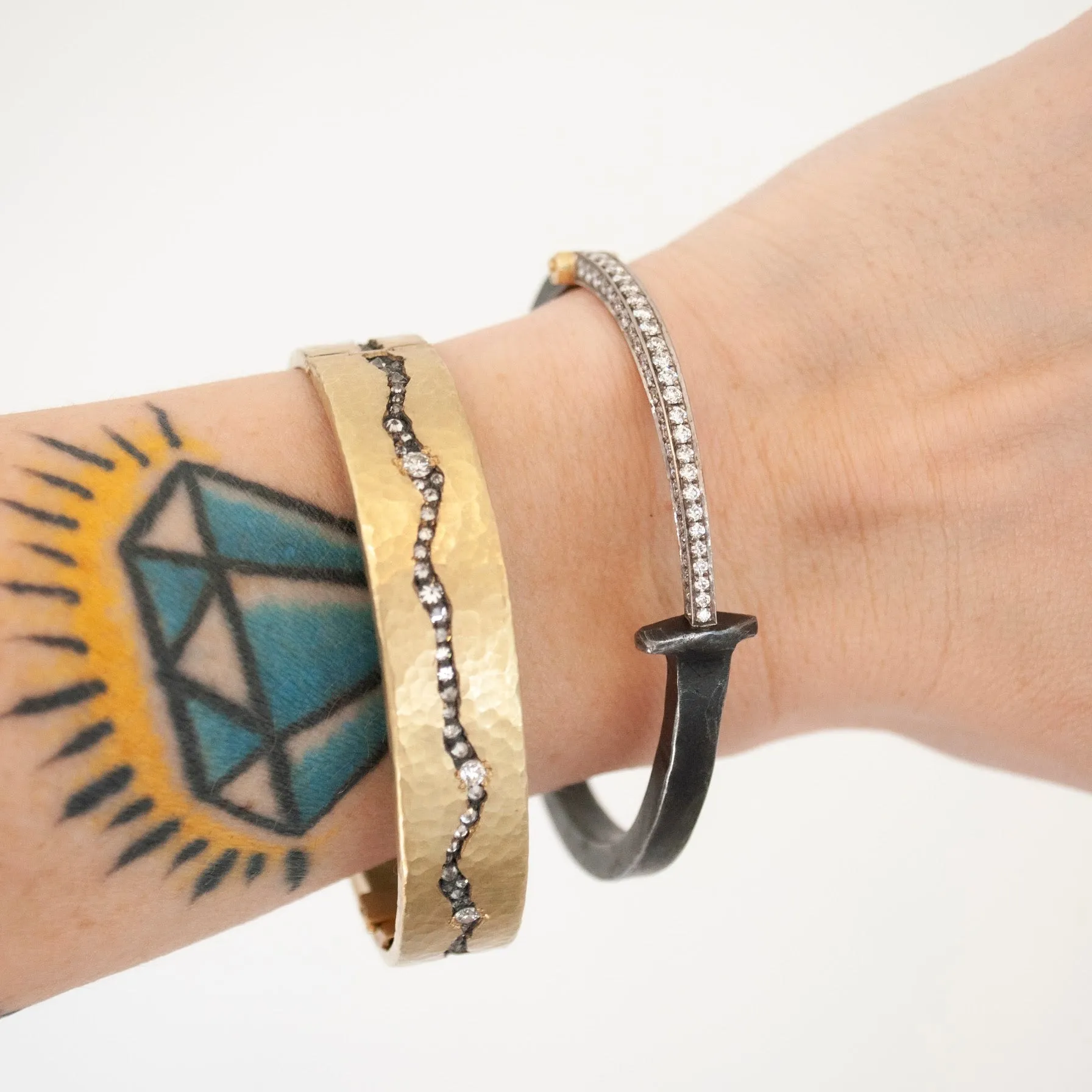 Inverted Diamond Bracelet