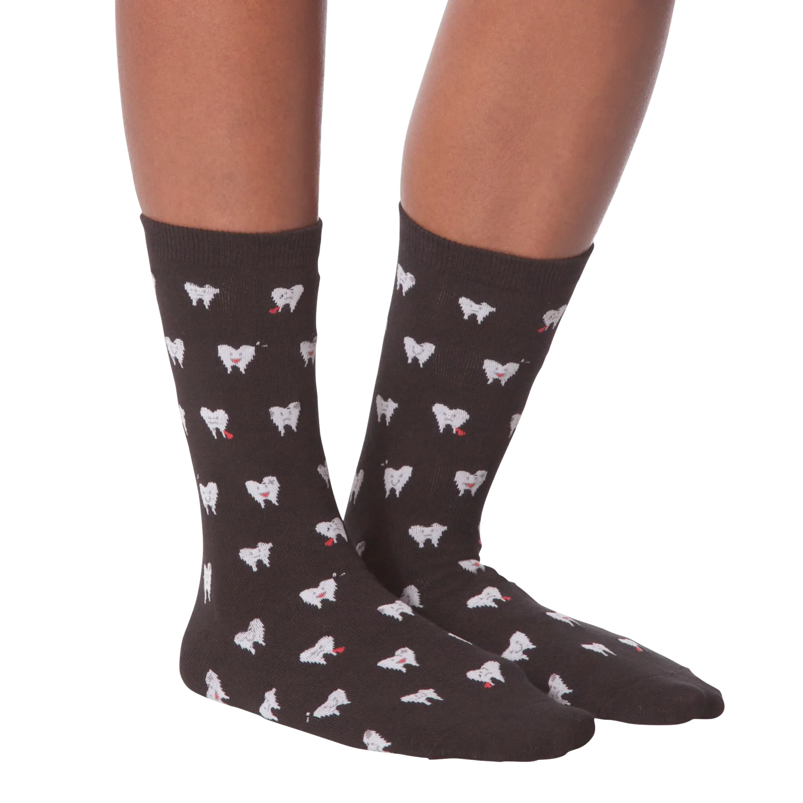 K.Bell Women's Teeth Crew Socks